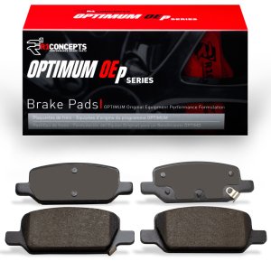 Tesla Model 3 Brake Pads - Rear - R1 Concepts - Optimum OE - `17-`25
